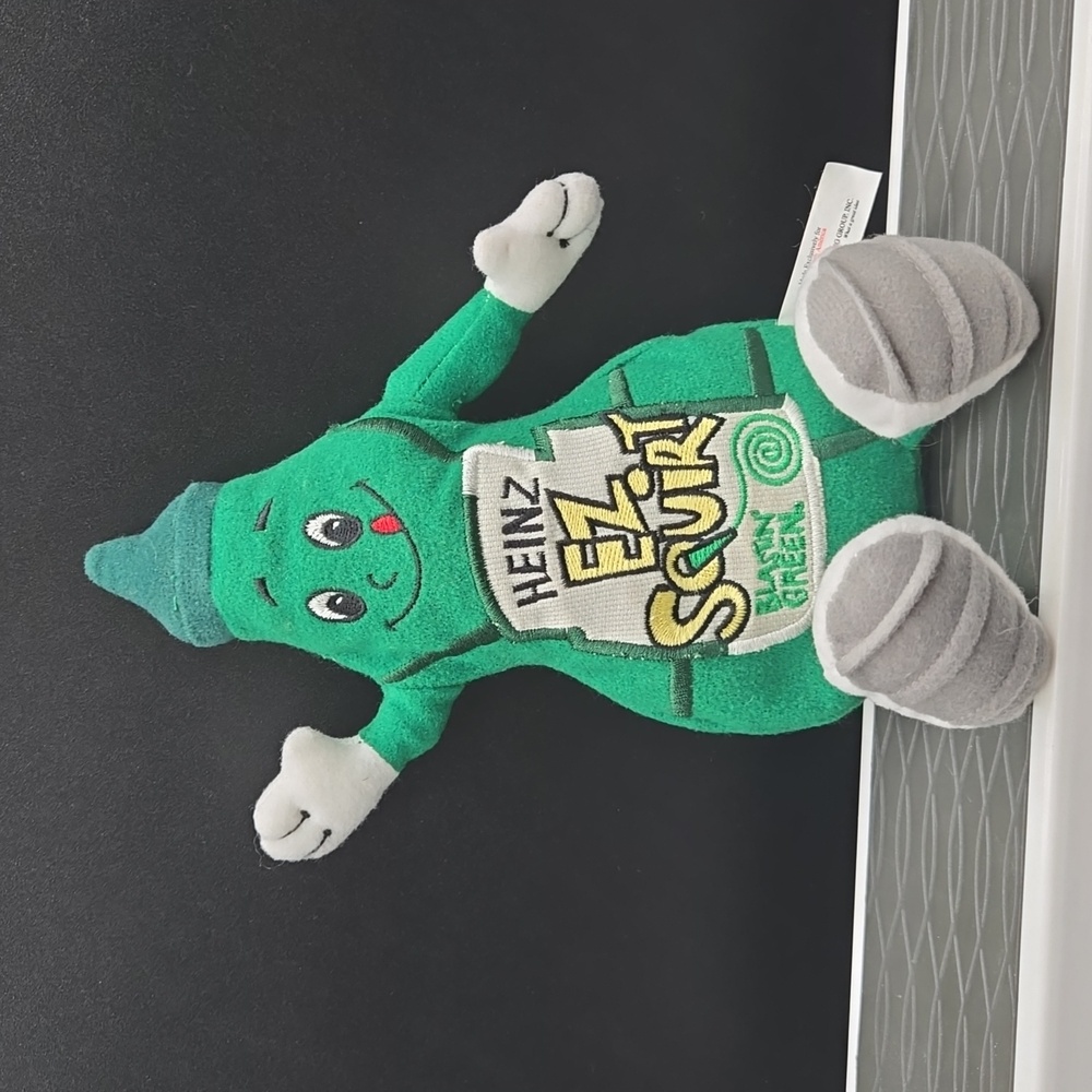 HEINZ EZ SQUIRT BLASTN GREEN PLUSH